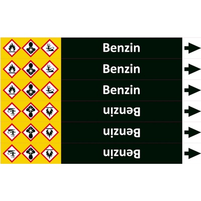 Nadrzenapalivo.cz Značení potrubí ISO 20560, benzín PZAL 007928