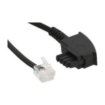 InLine 18602 телефонен кабел 2 м Черен (18602) (18602)