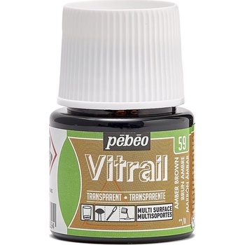 Pébéo Vitrail Боя за стъкло Amber Brown 45 ml 1 бр (050-059)
