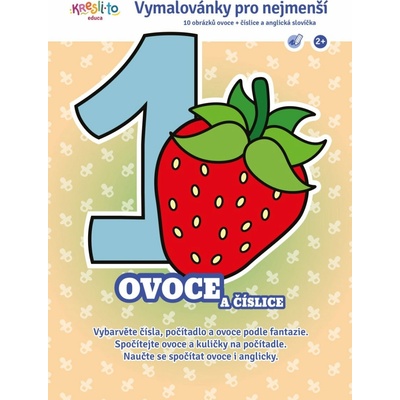 Kresli.to Maľovanky pre najmenších Ovocie a číslice W011302