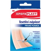 3M Spofaplast 164 Textilní elastic.náplast 1 m x 8 cm