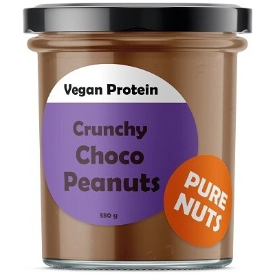 Pure Nuts Nátierka chrumkavá čokoláda a arašidy 330 g