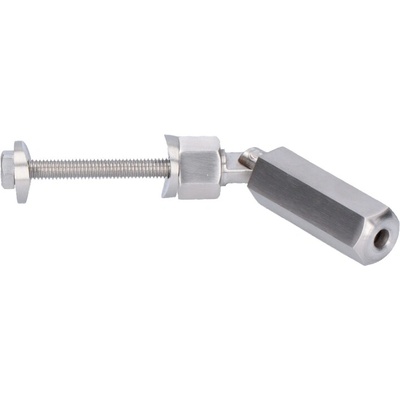 Úchyt pro lanko ø 5 mm pro ø 42,4 mm, broušená AISI 304