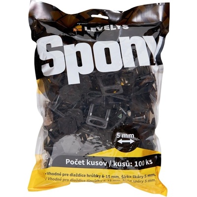 LEVELYS Spony 5mm 100ks/bal.