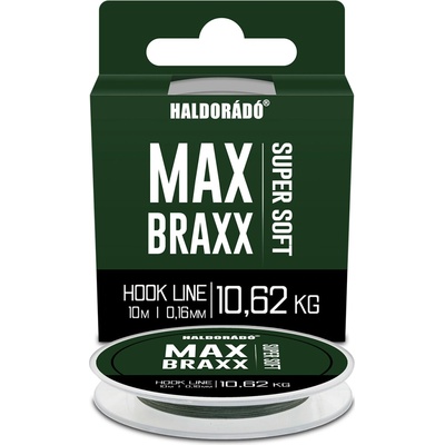Haldorádó Šňůrka Max Braxx Super Soft Hook Line 10m 0,16mm 10,62kg