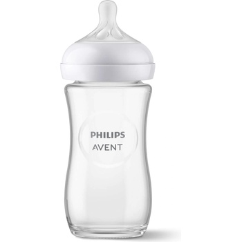 Philips Стъклена бутилка за бебе Philips Avent Natural Response SCY933/01 (SCY933/01)