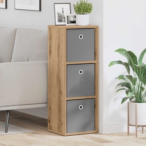 vidaXL Служебен шкаф Дъб 30, 5 x 27 x 84, 5 см (8000563)