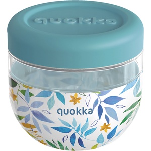 QUOKKA Кутия за обяд Quokka Bubble Watercolor Leaves 770 мл (40136)
