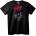 NOONEBRAND Тениска Вампир Skull - 2XL, White