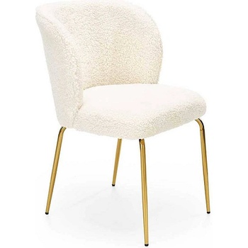 Halmar Трапезен стол k474 кремаво / златист