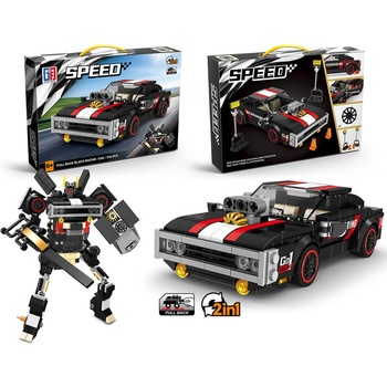 Image 1 of Armtoys ДЕТСКИ КОНСТРУКТОР ТРАНФОРМЕР 2 В 1, 356 ЧАСТИ ЧЕРЕН