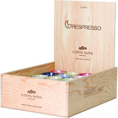 COSTA NOVA Глинени чаши в комплект 40 бр. за еспресо 100 ml Grespresso - Costa Nova (ZCN-LSCS08-MLT)