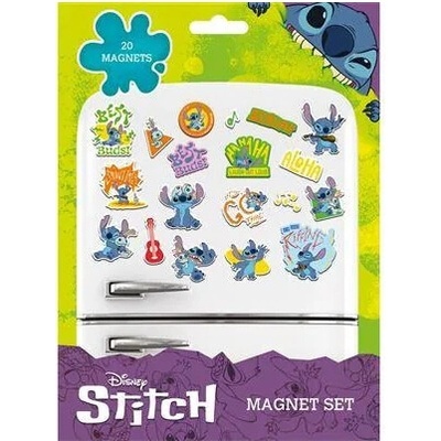 Pyramid Magnetky Lilo & Stitch - Stitch & Scrump (20 ks)