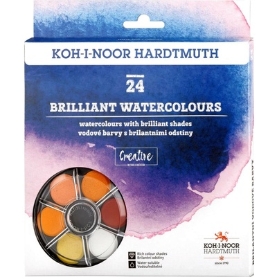 Koh-I-Noor brilantní 174507 kulaté 24 barev