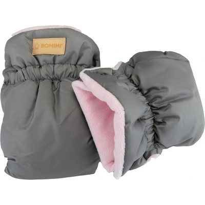 Bomimi FLAF PREMIUM rukavice stříbrná-pink