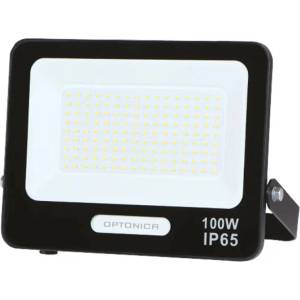 OPTONICA Led ПРОЖЕКТОР 100w 4000k ip65 ЧЕРЕН С КАБЕЛ 15cm optonica (3801057158297)