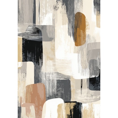 Takoy Panel na ušití deky Wellsoft fleece 140x200 moderní městské odstíny