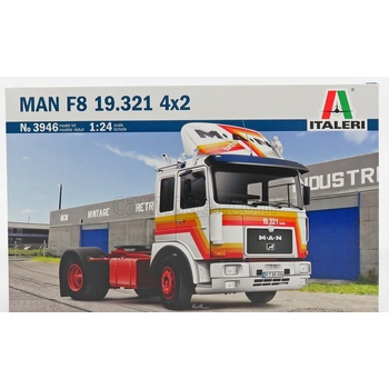 Italeri Plastikový model kamionu 3946 MAN F8 19.321 4x2 1:24