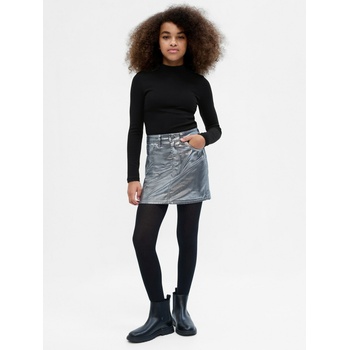 GAP Детска тениска с поло яка GAP GAP | Cheren | Момичешки | 116/122