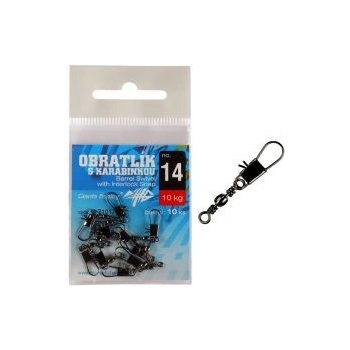 Giants Fishing Obratlík S Karabinkou Barrel Swivel With Interlock Snap veľ.10