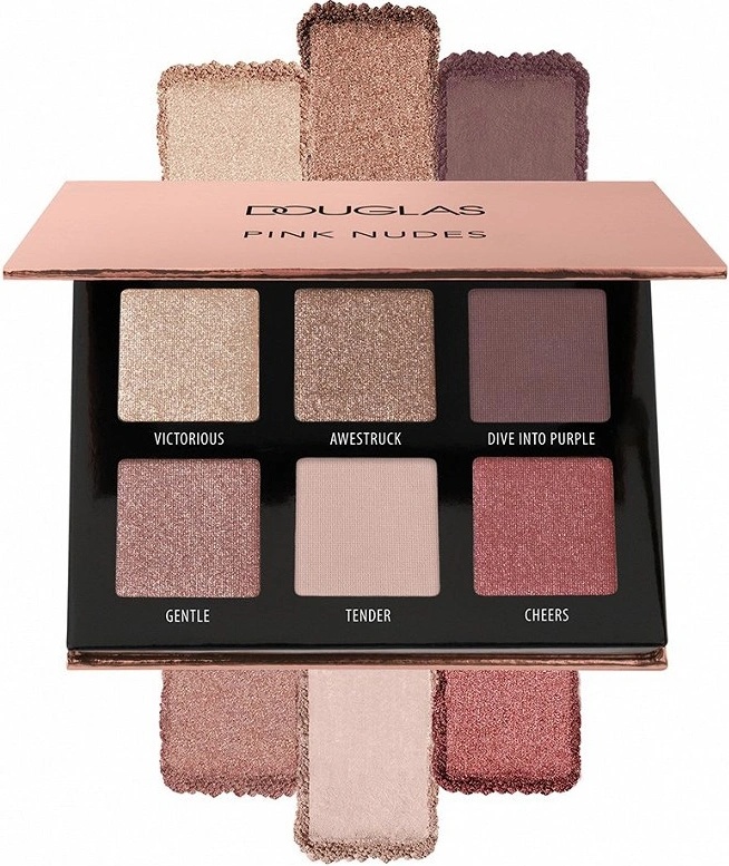 Douglas Mini Eye Shadow Pallet Pink Nudes Сенки палитра 7, 5gr