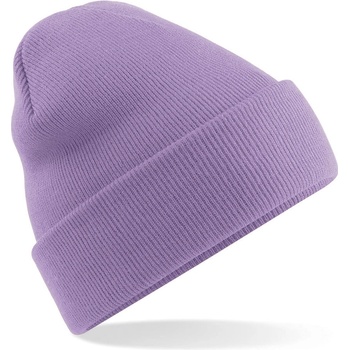 Beechfield zimní čepice Original Cuffed beanie levandulová