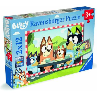 Ravensburger Bluey na pikniku 2x12 dielov