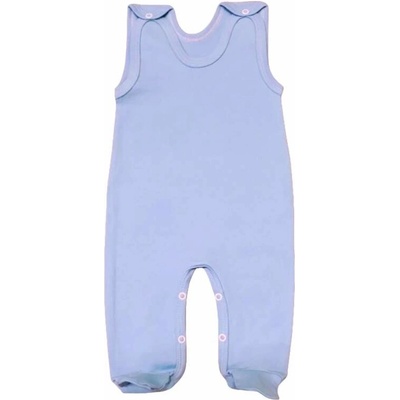 Kojenecké bavlněné dupačky sv. modrá – Zbozi.Blesk.cz