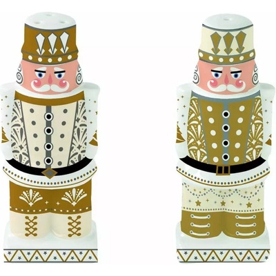 Easy Life Porcelánová slánka a pepřenka Nutcracker 2 ks