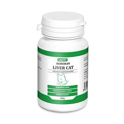 UNIVIT s.r.o. Roboran Liver cat 60g
