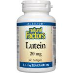 Natural Factors Lutein 20 mg, 60 софтгел капсули, Natural Factors (1032 NF)