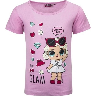 United dětské tričko L.O.L. Surprise Glam světle růžová