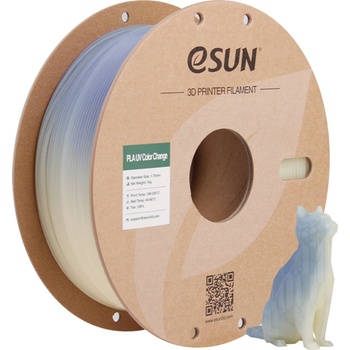eSUN PLA-UV Color Change Blue - 1, 75 mm / 1000 g (PLA-UV-CC175UV-U1P1)