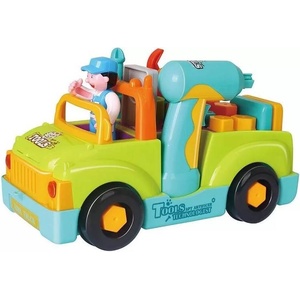 HOLA Детска играчка Hola toys - Камион с инструменти (6109) - baby