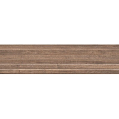 Mexen Mulberry Wood Кафяв глазуриран ректифициран гранитогрес, стенна плочка (TL703-120-030-50)
