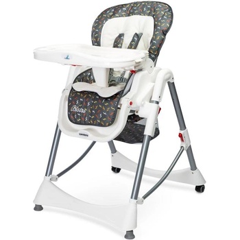 Caretero Столче За Хранене Бистро 2019 Графит (tero-72459)