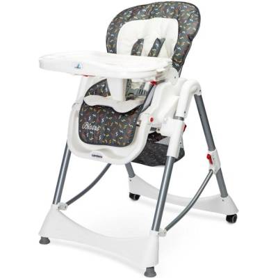 Caretero Столче За Хранене Бистро 2019 Графит (tero-72459)