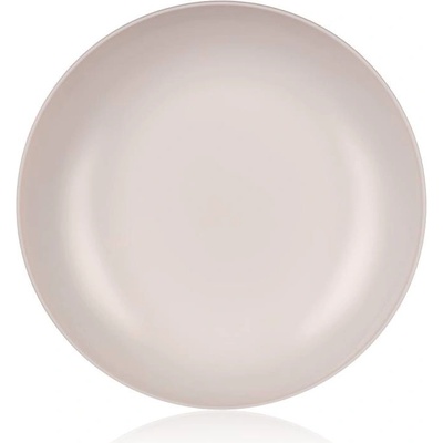 Banquet Culinaria talíř plastový hluboký 22 cm Latte