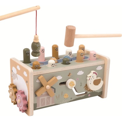 2Kids Toys multifunkčná zatĺkačka Farma