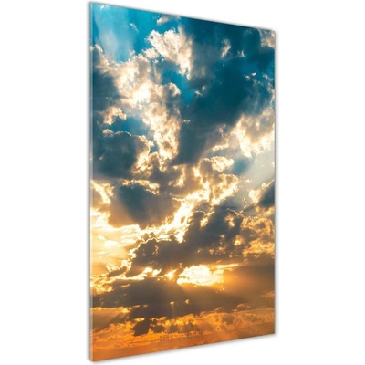Vertikálny fotoobraz na skle Mraky na nebi 50x100 cm
