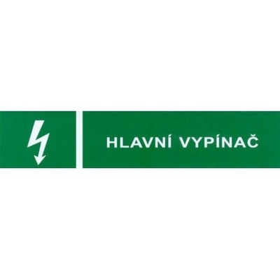 A Perfekt Hlavní vypínač 130x35 mm samolepící
