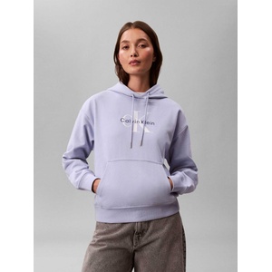 Calvin Klein Суитшърт ls monologo french terry po ho (lv047e221g-tkf)