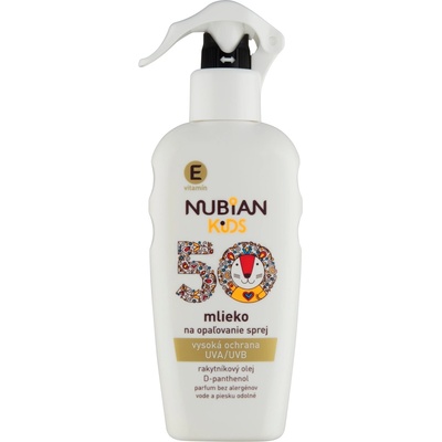 Herba Drug s. r. o. Nubian Kids слънцезащитен лосион SPF 50 спрей 200 мл