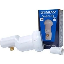 DI-WAY White Leopard line LNB SINGLE 0,1 dB