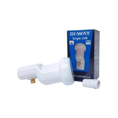 DI-WAY White Leopard line LNB SINGLE 0,1 dB – Zbozi.Blesk.cz