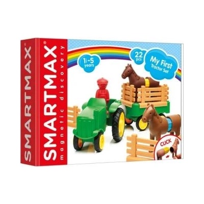 SmartGames Магнитен конструктор - Моят първи трактор - Smart Games (SMX222)