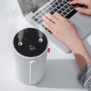 EtherOils Интелигентен ултразвуков овлажнител за въздух, улавящ жестове, 2000 mAh, 800 мл
