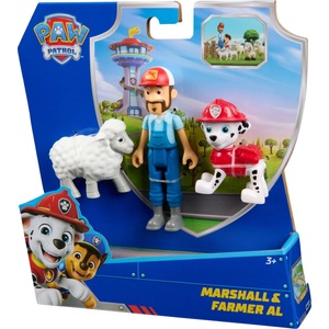 Spin Master Игрален комплект Spin Master Paw Patrol - Marshall & Farmer Al (97242)