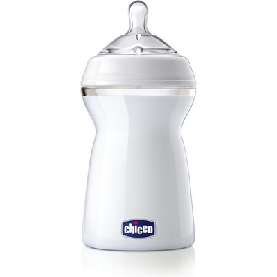 Chicco faša dojčenská Natural Feeling neutral biela 330 ml