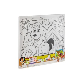 Malovaní na plátno podle čísel Pejsek